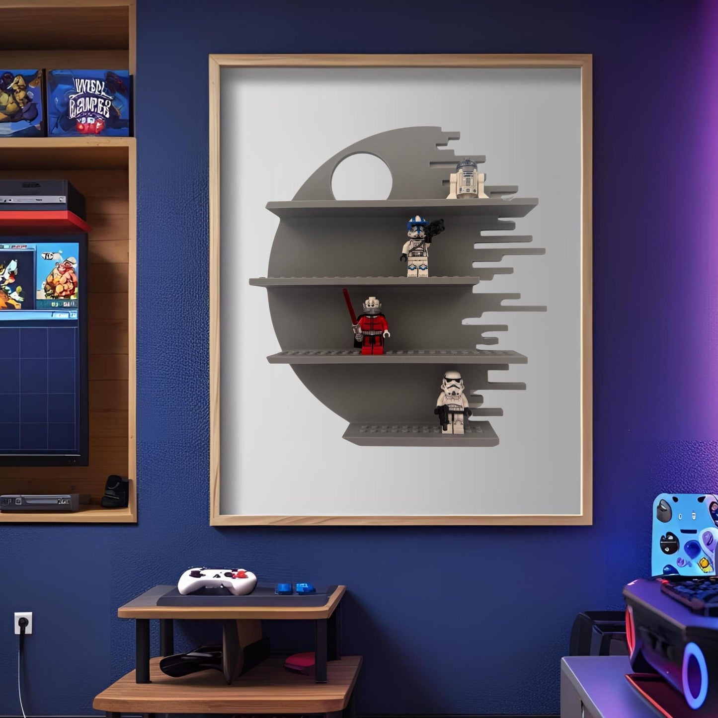Star Wars LEGO Death Star Display Shelf
